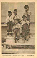 Delcampe - Carte Postale Ancienne - Missions - Missions D'Extreme Nord Canadien - Série VII - Petits Sauvages Cris - Animée - Enfan - Missionen