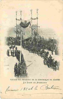 Delcampe - Carte Postale Ancienne - Algérie - Alger - Voyage Du Président De La République En Algérie - La Suite Du Président - Ani - Algerien