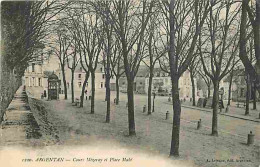 Delcampe - Carte Postale Ancienne - 61 - Argentan - Cours Mézeray Et Place Mahé - CPA - Voir Scans Recto-Verso - Poscard - Carta Po - Argentan