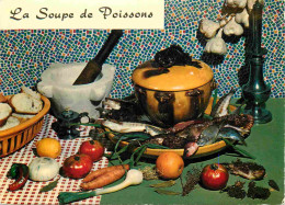 Delcampe - Carte Postale - Recettes De Cuisine - Soupe De Poissons - CPM - Voir Scans Recto-Verso - Poscard - Carta Postal -  Postk - Küchenrezepte