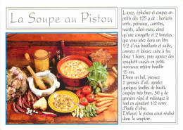 Delcampe - Carte Postale - Recettes De Cuisine - Soupe Au Pistou - CPM - Voir Scans Recto-Verso - Poscard - Carta Postal -  Postkar - Küchenrezepte