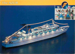 Delcampe - Carte Postale - Bateaux - Paquebots - The Azur - Festival - CPM - Voir Scans Recto-Verso - Poscard - Carta Postal -  Pos - Dampfer