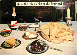 Delcampe - Carte Postale - Recettes De Cuisine - Crepes De Froment - CPM - Voir Scans Recto-Verso - Poscard - Carta Postal -  Postk - Küchenrezepte