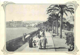 Delcampe - Carte Postale - Reproduction CPA - 06 Cannes - La Promenade De La Croisette Vers 1920 - Cannes Au Temps Passé - CPM - Vo - Cannes