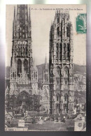 Delcampe - 76 - La Cathédrale De Rouen - La Tour De Beurre - Circulée - Rouen