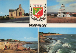 Delcampe - 44 PREFAILLES EGLISE ET PHARE - Préfailles