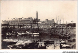 Delcampe - AIGP3-50-0288 - CHERBOURG - Le Petit Port De Pêche Et La Nouvelle Gare Maritime - Cherbourg