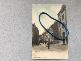 Delcampe - Marche Carte Postale D’époque Rue Du Pont - Marche-en-Famenne