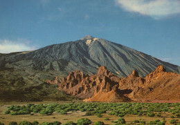 Delcampe - ESPAÑA Santa Cruz De Tenerife Canarias Volcán Teide Paisaje Unposted #SCT096 - Tenerife
