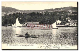 Delcampe - CPA Gerardmer Le Canotage Sur Le Lac - Gerardmer