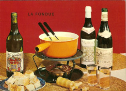 Delcampe - CPM - RECETTE DE CUISINE -  LA FONDUE - Küchenrezepte
