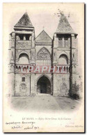 Delcampe - CPA Le Mans Eglise Notre Dame De La Couture - Le Mans