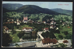 Delcampe - AK Forbach Im Murgtal, Bahn-Hotel Friedrichshof, Gesamtansicht - Forbach