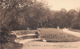 Delcampe - 60 COMPIEGNE LE PARC ET LE BANC DE NAPOLEON IER - Compiegne
