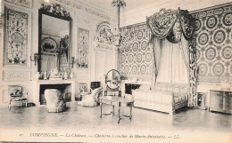 Delcampe - 60 COMPIEGNE CHATEAU DE COMPIEGNE CHAMBRE A COUCHER DE MARIE - Compiegne