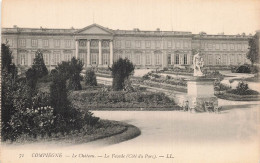 Delcampe - 60 COMPIEGNE CHATEAU LA FACADE COTE DU PARC - Compiegne