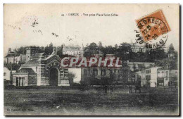 Delcampe - CPA Dreux Vue Prise Place Saint Gilles - Evreux