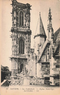 Delcampe - 58 NEVERS CATHEDRALE SAINT CYR LE CLOCHER - Nevers