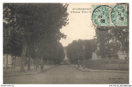 Delcampe - ATVP13-1000-51 - AY-EN-CHAMPAGNE - L'avenue Victor - Ay En Champagne