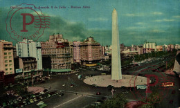 Delcampe - ARGENTINA. BUENOS AIRES. Obelisco, Sobre La Avenida 9 De Junio - Argentinien