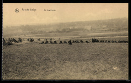 Delcampe - AK Armée Belge, En Tirailleurs, Belgisches Heer - Sonstige & Ohne Zuordnung