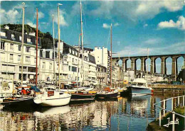 Delcampe - Carte Postale - 29 - Morlaix - Le Viaduc Vu Du Port De Plaisance - Bateaux - Voir Scans Recto Verso - Morlaix