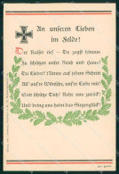 Delcampe - WWI WW1 German Propaganda Feldpostkarte Franchigia Cartolina KF4221 - Sonstige & Ohne Zuordnung