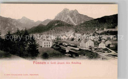 Delcampe - Fuessen Allgaeu Saeuling Panorama - Füssen