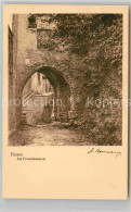 Delcampe - Fuessen Allgaeu Franziskanertor Kuenstlerkarte Neumann - Füssen