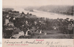 Delcampe - 5340 BAD HONNEF - RHÖNDORF, Blick Auf Den Ort, Gasthaus Löwenburg, 1905, Verlag Dreesbach - Bad Honnef