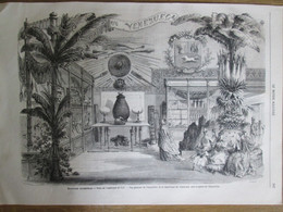 Delcampe - GRAVURE 1867   REPUBLIQUE  DE VENEZUELA    Exposition Universelle Paris 1867 - Non Classés