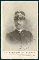 Delcampe - WW1 WWI Militari Generale Luigi Cadorna CRI Pallanza Cartolina KF5896 - Sonstige & Ohne Zuordnung