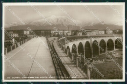 Delcampe - Cuneo Città Viadotto Sulla Stura Foto Cartolina MT5294 - Cuneo