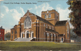 Delcampe - BR101234 Chapel Coe College Cedar Rapids Iowa   Usa - Welt