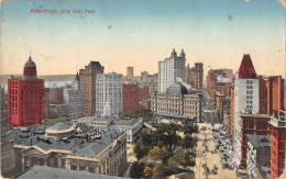 Delcampe - US2109 USA New York City Hall Park General View Panorama - Sonstige & Ohne Zuordnung