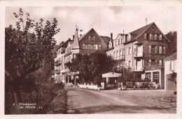 Delcampe - FRANCE - Stambach - Les Hôtels - L L - Fameuse Truite - Oblit 1933 - CPA - Sonstige & Ohne Zuordnung