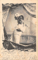 Delcampe - Us448 Lady In Dress Girl Artist Actor Model  Fashion Celebrity Germany Leipzig - Ohne Zuordnung