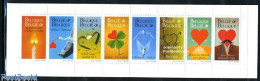 Delcampe - Belgium 1999 Greeting Stamps 8v In Booklet, Mint NH, Various - Stamp Booklets - Greetings & Wishing Stamps - Ungebraucht