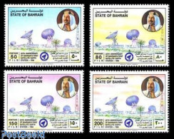Delcampe - Bahrain 1994 Earth Satellite Station 4v, Mint NH, Science - Telecommunication - Telecom