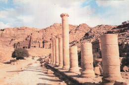 Delcampe - JORDANIE PETRA UNE RUE PAVEE - Jordanie