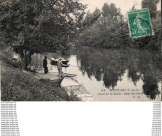 Delcampe - 84Vn   78 Pêche à La Ligne à Meulan - Meulan