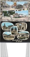 Delcampe - 84Vn   76 Gounay En Bray Lot De 2 Multivues Dont Une Pas Courante - Gournay-en-Bray