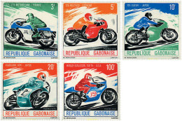 Delcampe - 41115 MNH GABON 1976 MOTOCICLISMO - Gabon (1960-...)