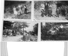 Delcampe - 712y  04 Barcelonnette Et Alentours Lieu Dit Aux Cabanes Lot De 4 Photos - Barcelonnette