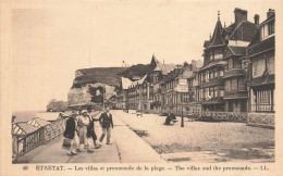 Delcampe - étretat * Les Villas Et Promenade De La Plage - Etretat