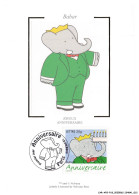 Delcampe - CAR-AFGP18-0807-CARTE MAXIMUM - 2006 - Babar - Joyeux Anniversaire - 2000-2009