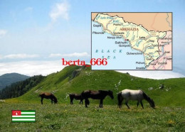 Delcampe - Abkhazia Country Map New Postcard * Carte Geographique * Landkarte - Georgien
