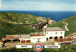 Delcampe - 66 CERBERE PORTE DE FRANCE VUE PANORAMIQUE SUR LE POSTE DE DOUANE ET LA VILLE - Cerbere