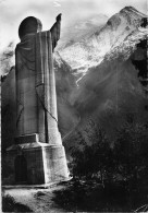Delcampe - BR102765 Les Houches La Statue  Du Christ Roi L Aiguille Du Gouter France - Sonstige & Ohne Zuordnung