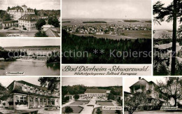 Delcampe - Bad Duerrheim Kurheim Strandbad Kurgarten Hirschhalde - Bad Dürrheim